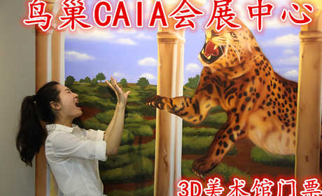 仅58元！即享原价120元的【朝阳区】鸟巢CAIA会展中心3D美术馆门票，含门票一张，集顶尖科技与视觉体验于一体的大型游乐中心。