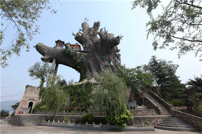 仅20元，享原价40元的【邯郸】九龙槐风景区入园门票（含伏羲庙、荷花池）。此树位于河北省邯郸市涉县县城西。因其树干似九棵树长在一起，树上又生有九大干枝，腕蜒曲折，故被称为“九龙槐”。