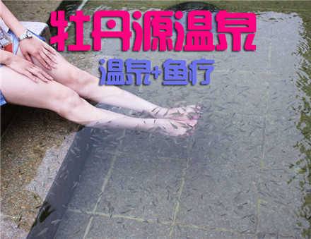 仅100元，价值126元的【仿山】牡丹源温泉门票+鱼疗套票，温泉主题公园：面积2.5万余平方，整个温泉中心有63个泡池，四十多种特色泡池，是休闲度假的好去处！